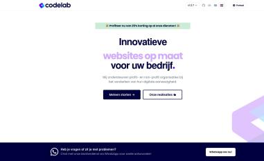Schermafbeelding van codelabgroup.com