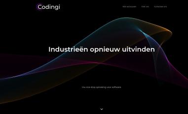 Schermafbeelding van codingi.be