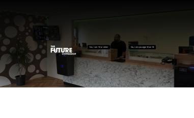Schermafbeelding van coffeeshop-thefuture.nl