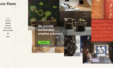 Schermafbeelding van coflora.org