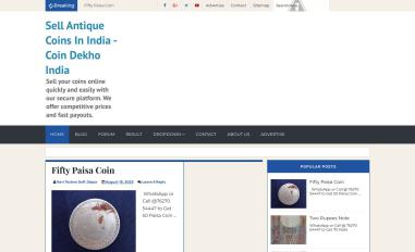 Schermafbeelding van coindekhoindia.blogspot.com