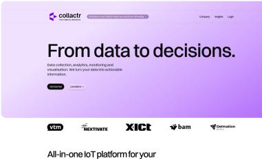 Schermafbeelding van collactr.com