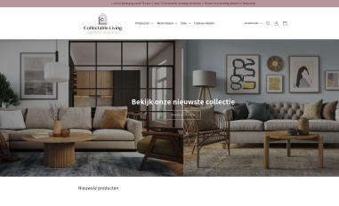 Schermafbeelding van collectableliving.com