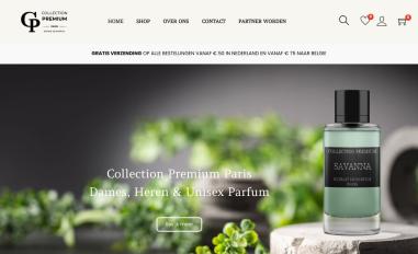 Schermafbeelding van collectionpremiumparis.nl