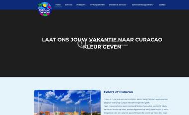 Schermafbeelding van colorsofcuracao.com