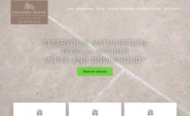 Schermafbeelding van colosseostone.be