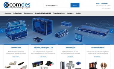 Schermafbeelding van comdes.nl