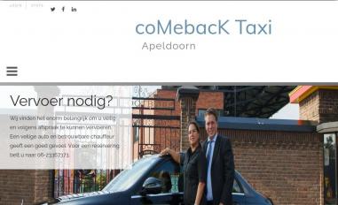 Schermafbeelding van comebacktaxi.nl