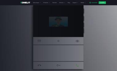Schermafbeelding van comelit.nl