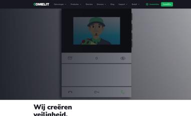 Schermafbeelding van comelitgroup.nl