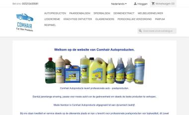 Schermafbeelding van comhair.be