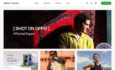 Schermafbeelding van communityin.oppo.com