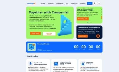 Schermafbeelding van companial.com