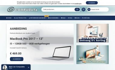 Schermafbeelding van compudata.nl
