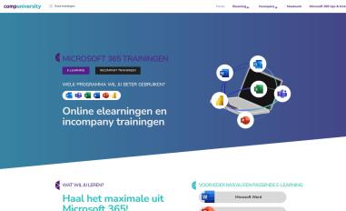 Schermafbeelding van compuniversity.nl
