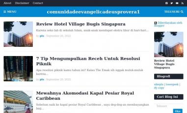 Schermafbeelding van comunidadeevangelicadeusprovera1.blogspot.com