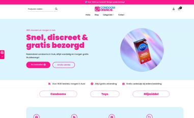 Schermafbeelding van condoomonline.nl
