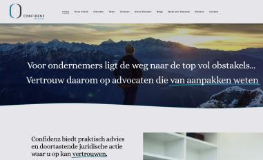 Schermafbeelding van confidenz.be