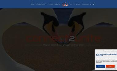 Schermafbeelding van connect2unite.nl