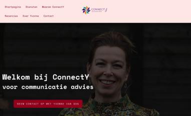 Schermafbeelding van connecty.info