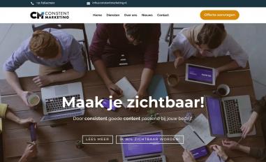Schermafbeelding van constentmarketing.nl