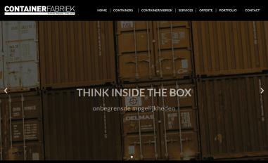 Schermafbeelding van containerfabriek.nl