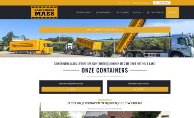 Schermafbeelding van containersmaes.be