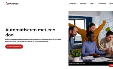 Schermafbeelding van contentpower.nl