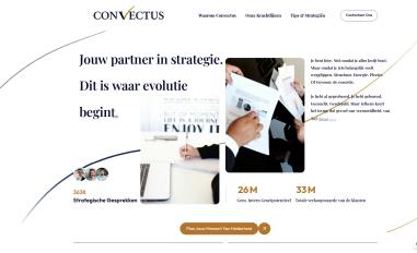 Schermafbeelding van convectus.framer.website