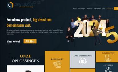 Schermafbeelding van convilguous.com