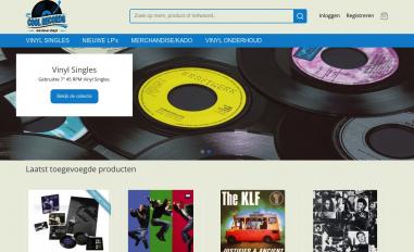 Schermafbeelding van coolrecords.nl