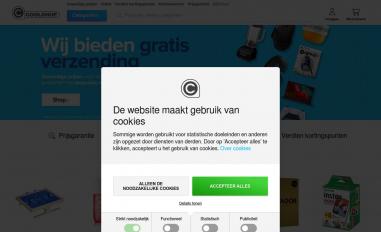 Schermafbeelding van coolshop.nl