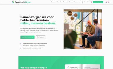 Schermafbeelding van cooperategreen.com