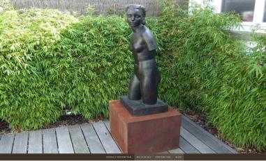 Schermafbeelding van cortenstaalsokkels.nl