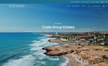 Schermafbeelding van costagroupestates.com