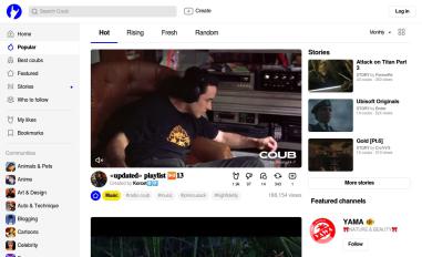 Schermafbeelding van coub.com