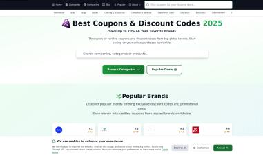 Schermafbeelding van couponico.com