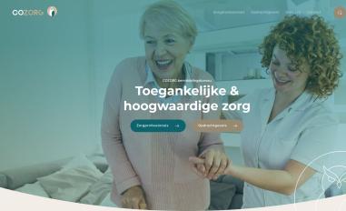 Schermafbeelding van cozorg.nl