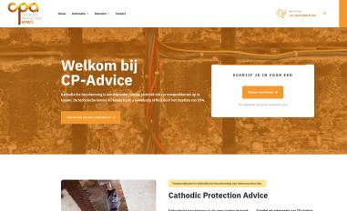Schermafbeelding van cp-advice.nl