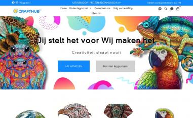 Schermafbeelding van crafthub.nl