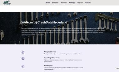 Schermafbeelding van crashdatanederland.nl