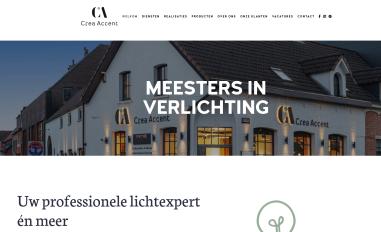 Schermafbeelding van crea-accent.be