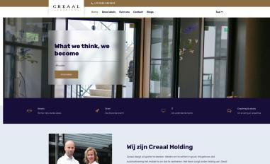 Schermafbeelding van creaal.nl