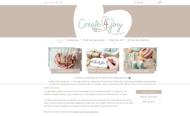 Schermafbeelding van create4joy.nl