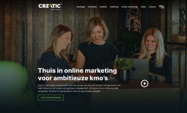 Schermafbeelding van creatic.com