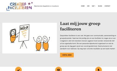 Schermafbeelding van creatief-faciliteren.nl