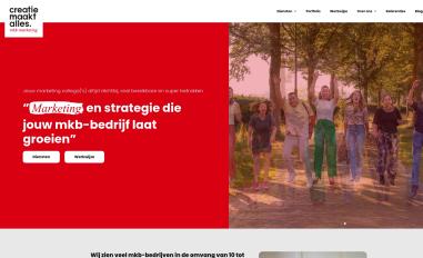 Schermafbeelding van creatiemaaktalles.com