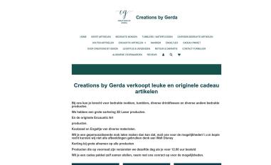 Schermafbeelding van creations-by-gerda.nl