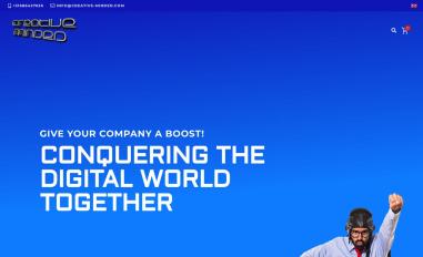 Schermafbeelding van creative-minded.com