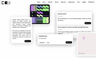 Schermafbeelding van creativecodingutrecht.nl